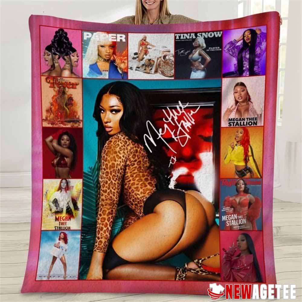 Megan Thee Stallion Music Pendleton Sherpa Fleece Blanket