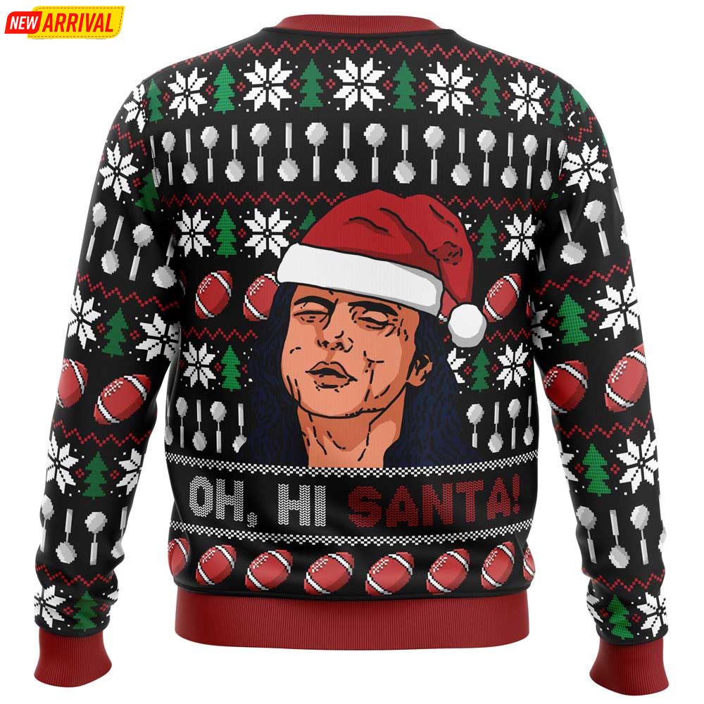 Oh Hi Santa The Room Ugly Christmas Sweater