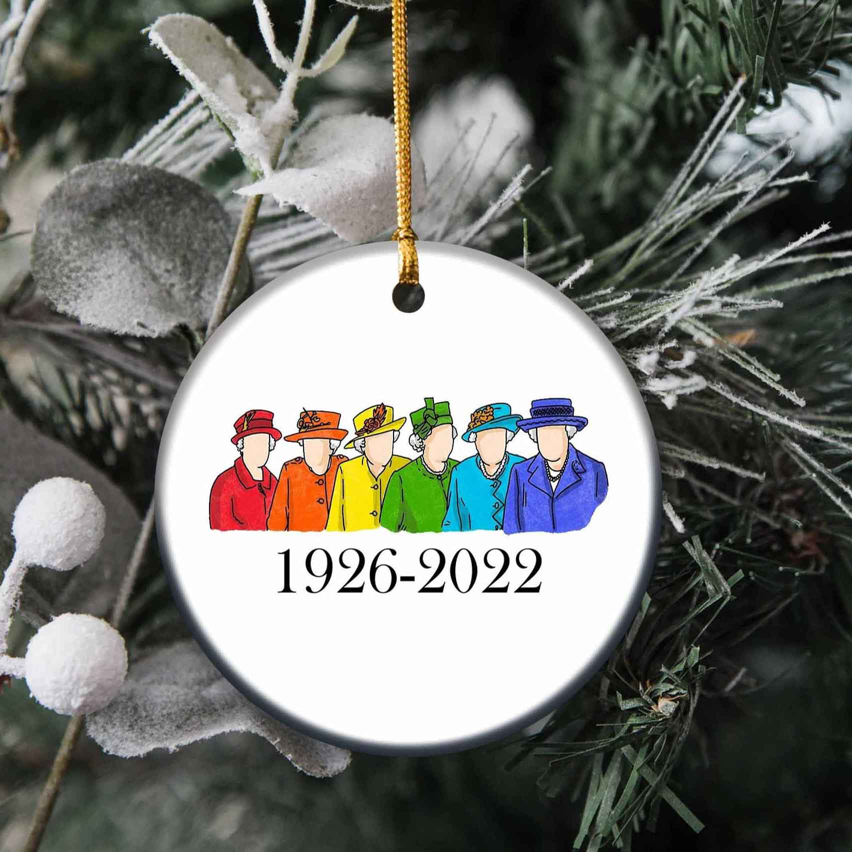 Queen Elizabeth Platinum Jubilee Christmas Ornament Xmas Tree Decor Queen Elizabeth Platinum Jubilee Christmas Ornament Xmas Tree Decor