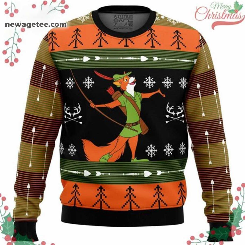 Robin Hood Ugly Christmas Sweater Robin Hood Ugly Christmas Sweater