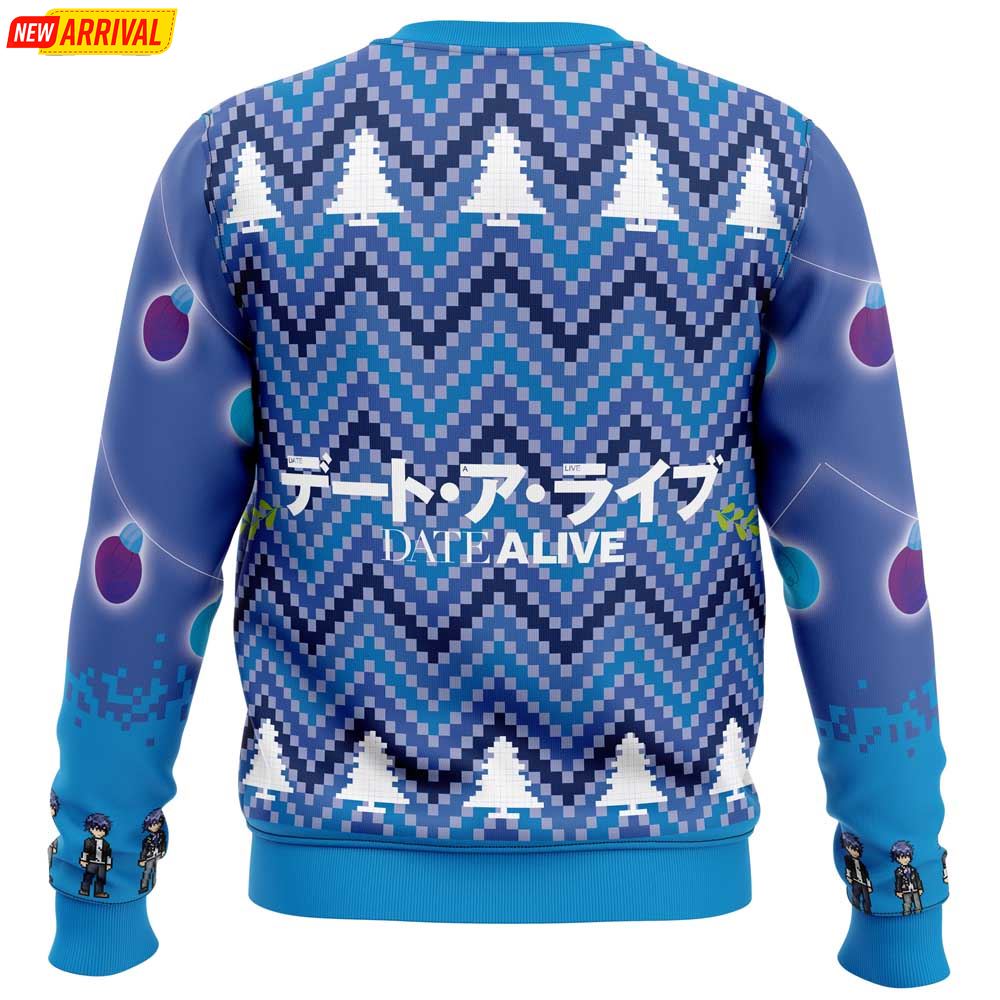 Shido Itsuka Date A Live Ugly Christmas Sweater
