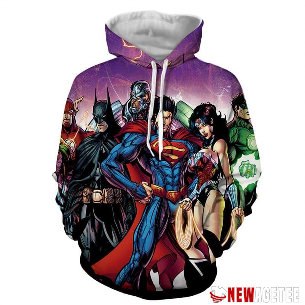 Superman Vs Wonder Woman Rebirth Justice League Unisex Hoodie