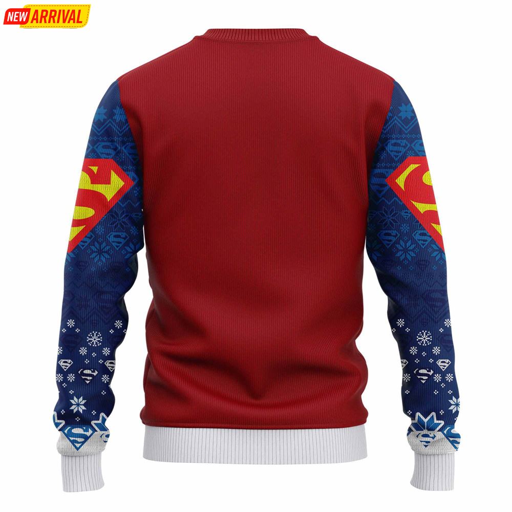Superman Dc Ugly Christmas Sweater