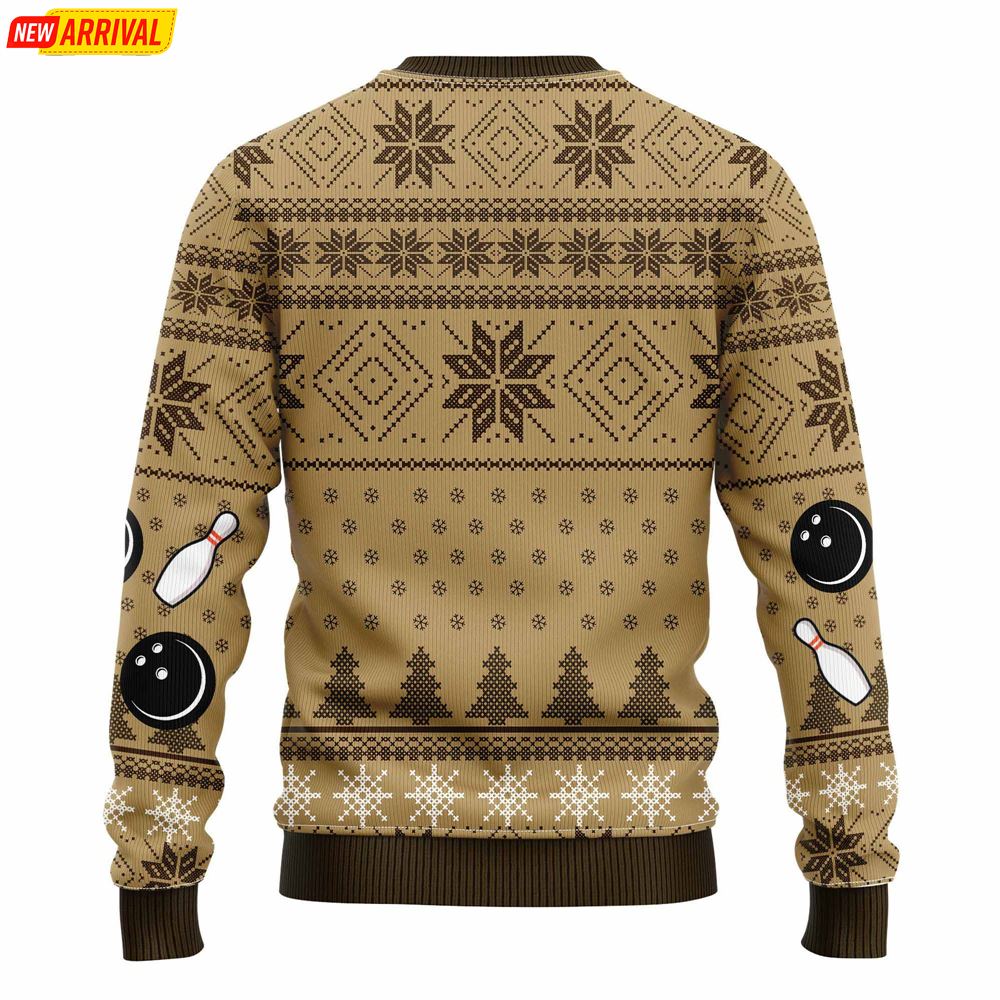 The Big Lebowski The Dude Abides Ugly Christmas Sweater