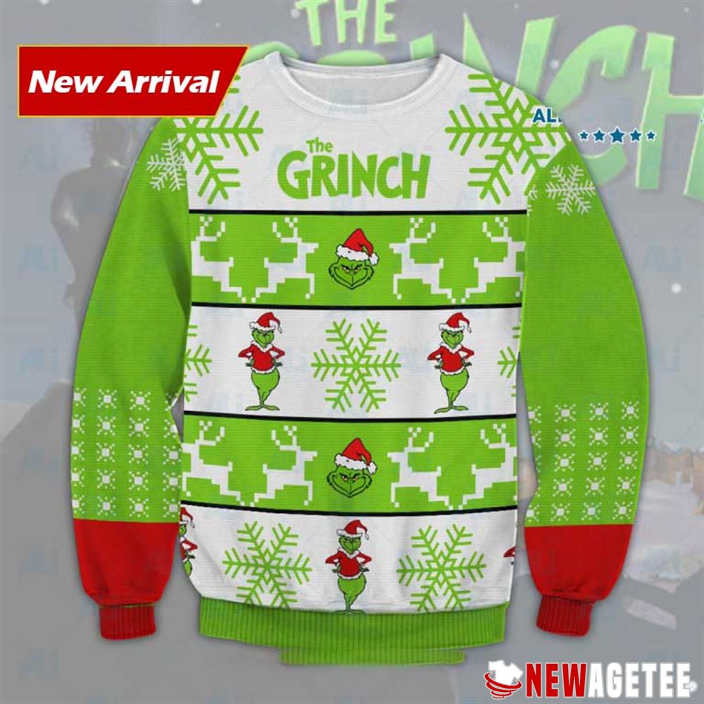 The Grinch 2022 Ugly Christmas Sweater