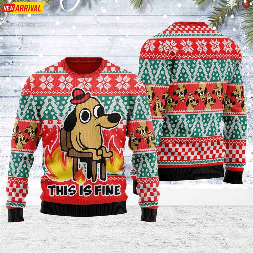Were Not Worthy Ugly Christmas Sweater