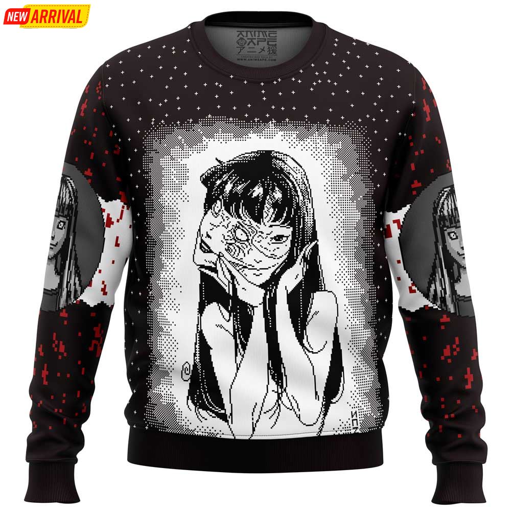 Tomie Junji Ito Ugly Christmas Sweater