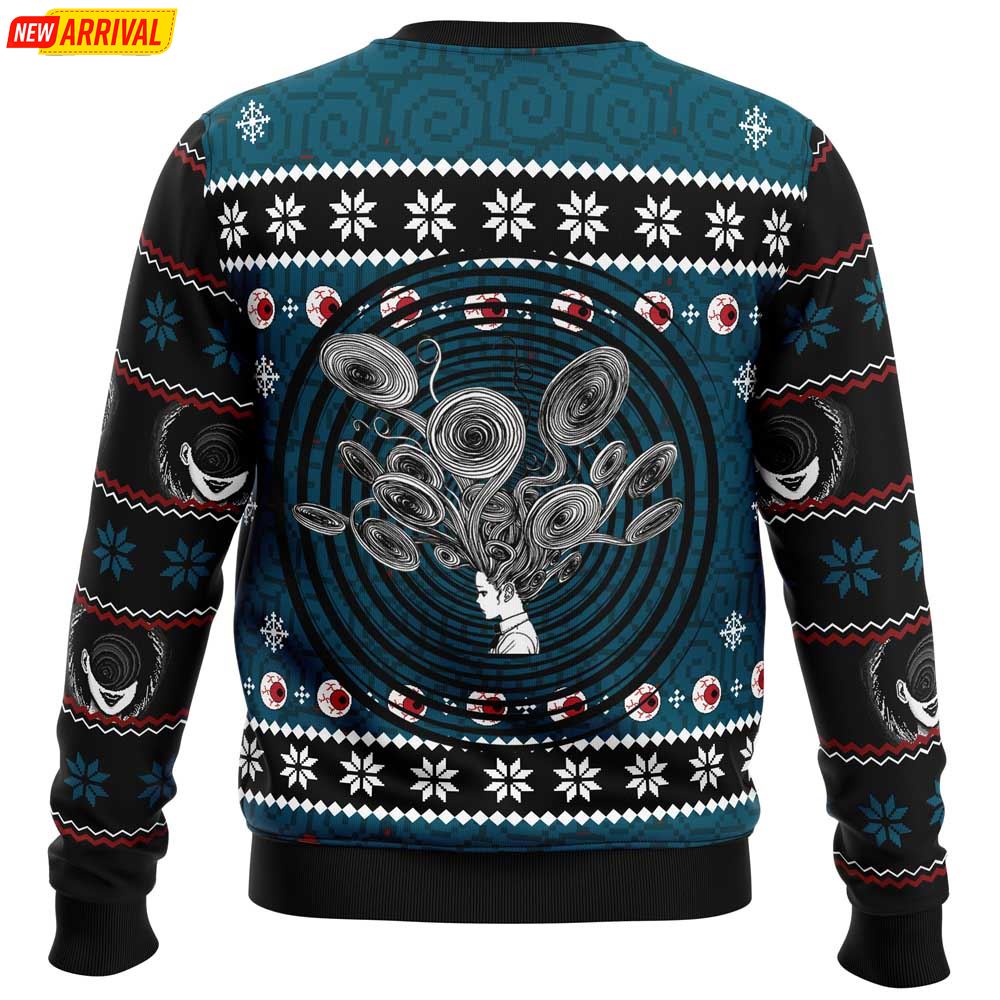 Uzumaki Junji Ito Ugly Christmas Sweater
