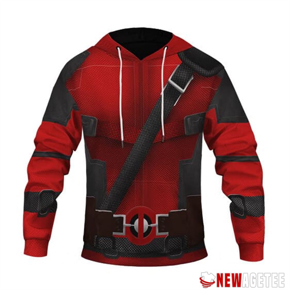 Wade Wilson Deadpool Uniform Costume Suit Hoodie
