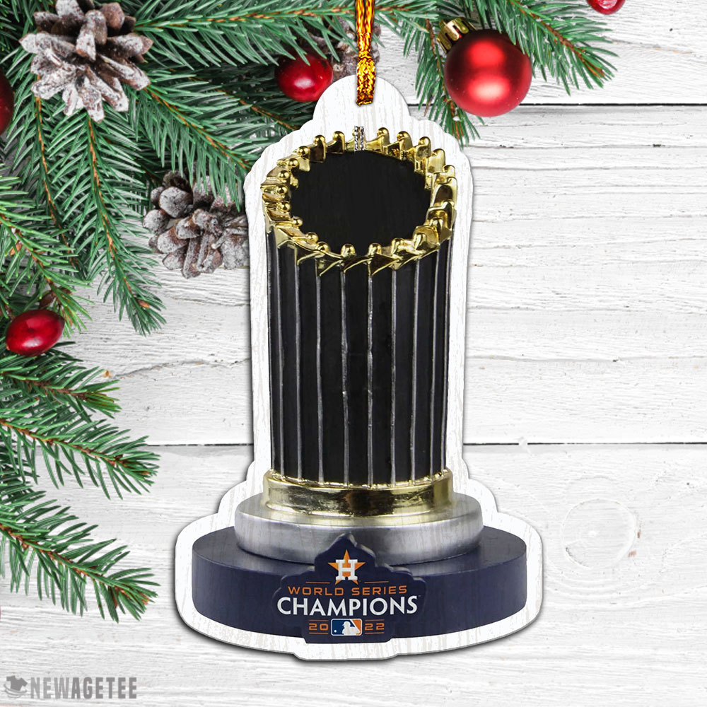 2022 World Series Champions Houston Astros Trophy Ornament