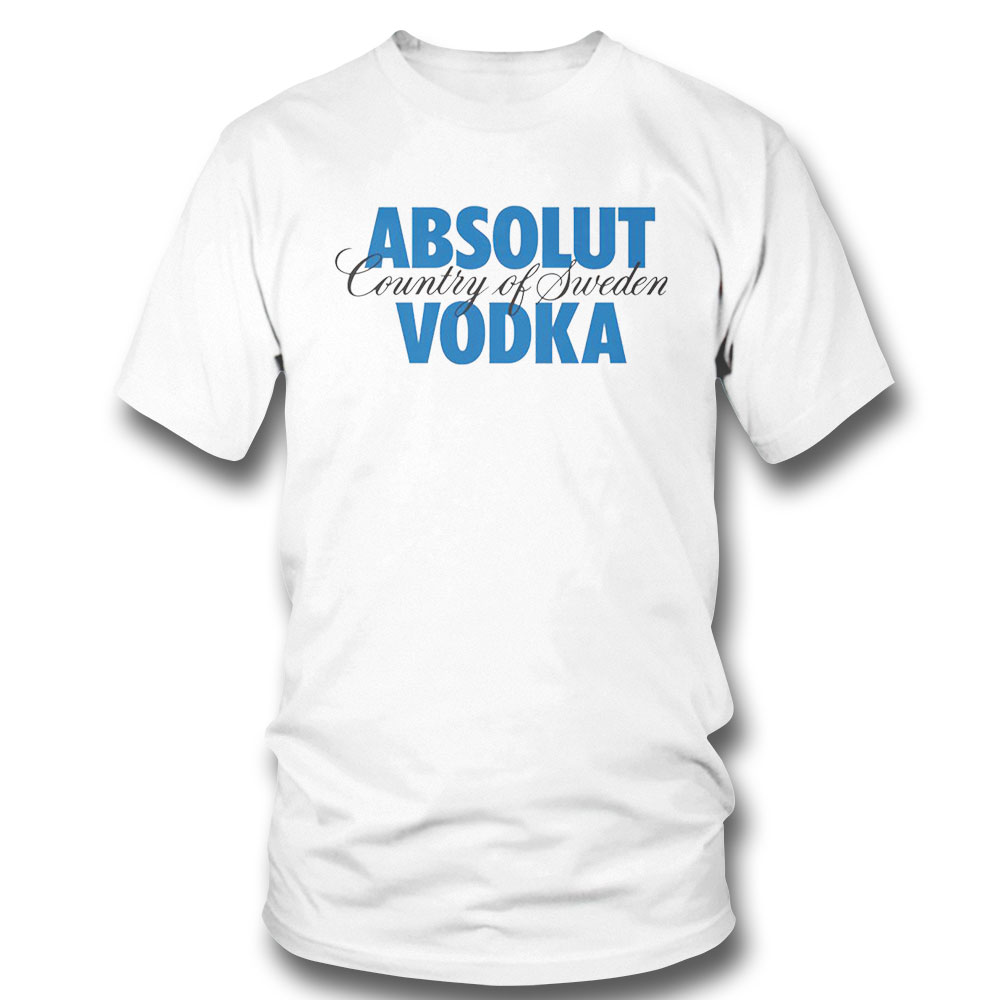 Absolutly Country Sweden Blue Vodka Shirt Hoodie