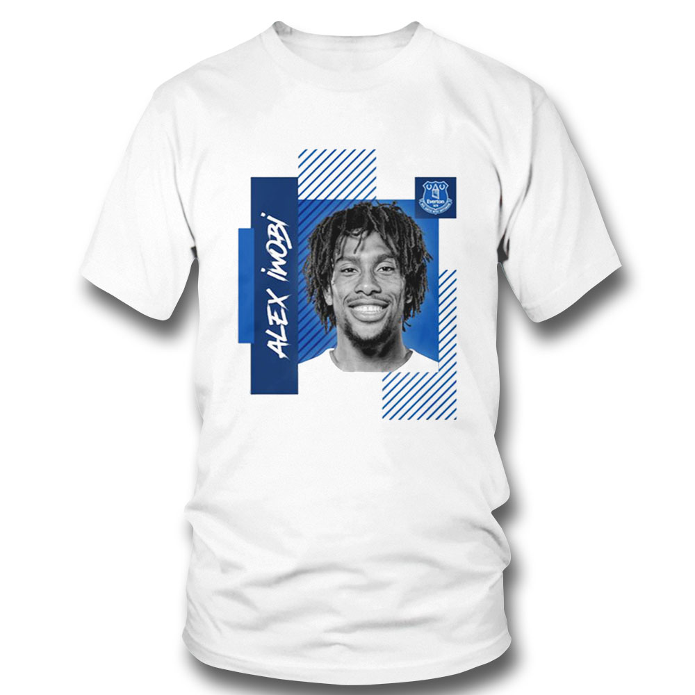Alex Iwobi Everton Football Shirt Hoodie