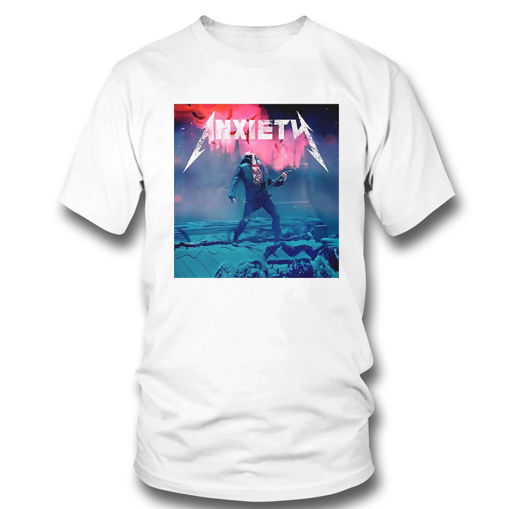 Anxiety In Hellfire Stranger Things Shirt Hoodie