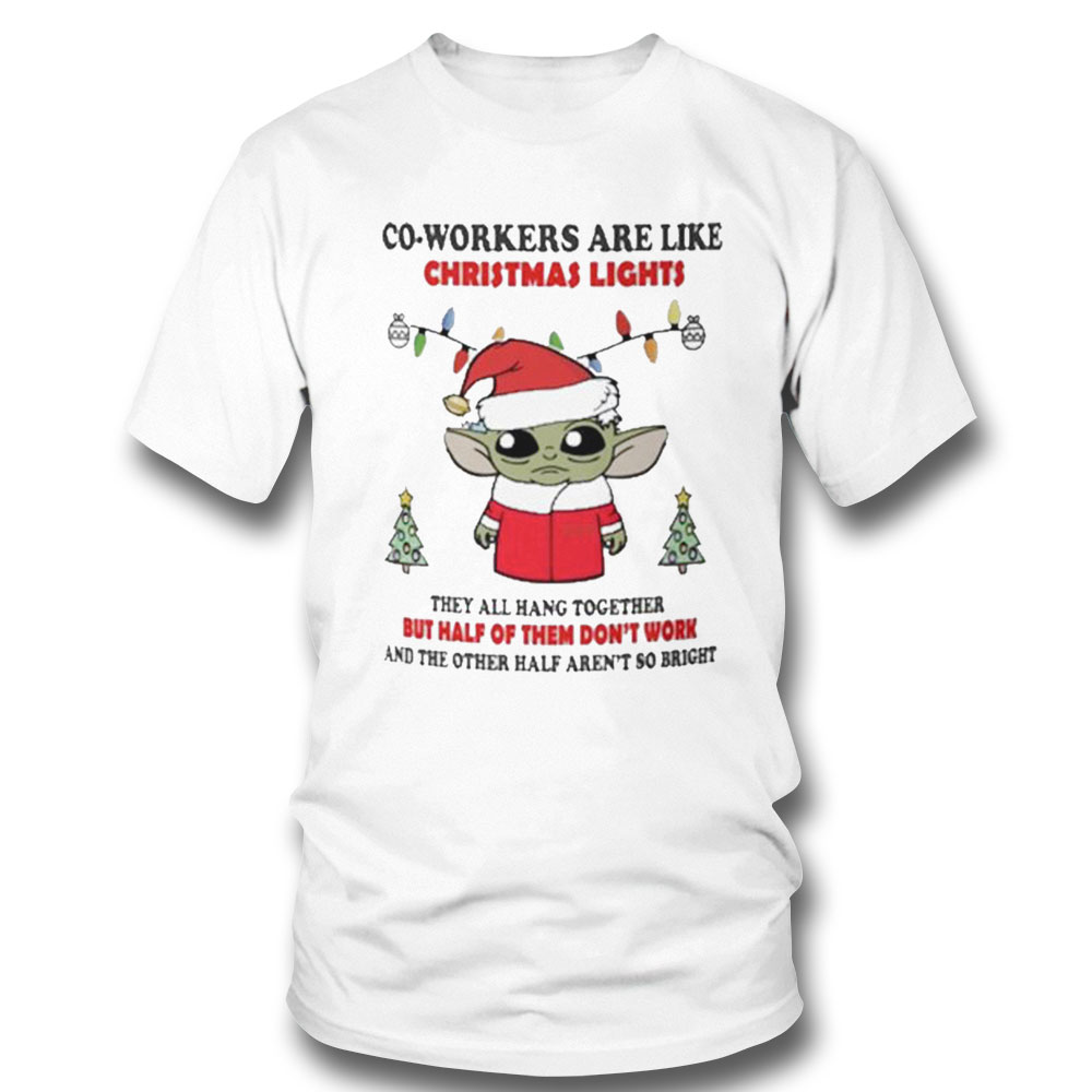 Baby Yoda Coffee Spelled Backwards Is Eeffoc Funny Christmas Shirt