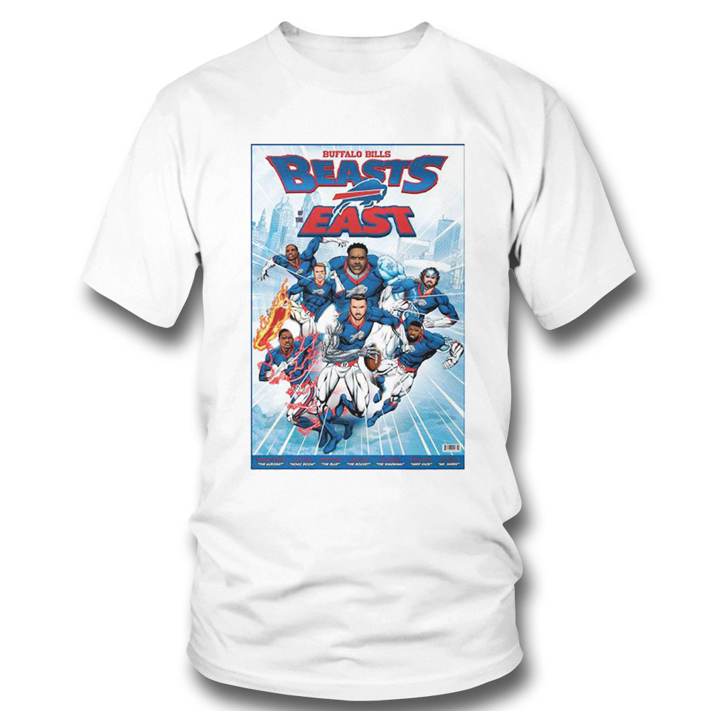 Buffalo Bills Beasts East Super Hero At Wegmans Division Champions Shirt Hoodie