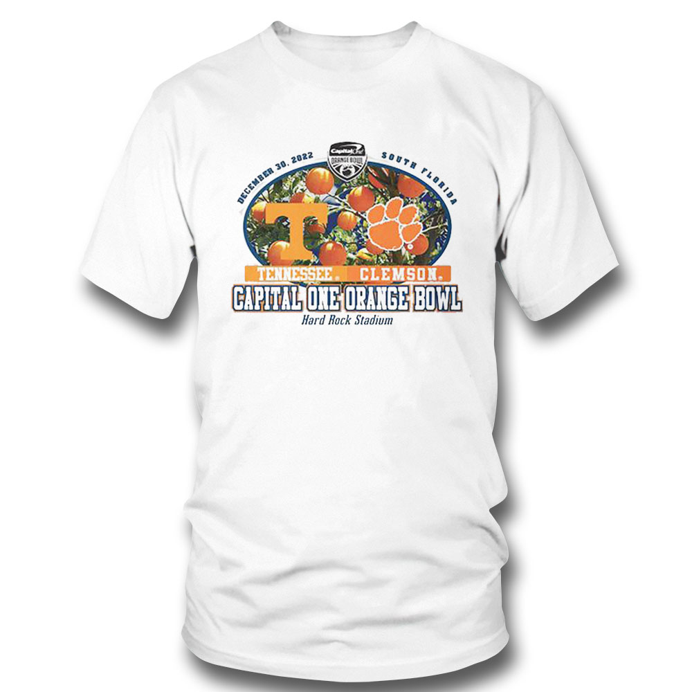 Clemson Vs Tennessee 2022 Capital One Orange Bowl Hard Rock Stadium Shirt Hoodie