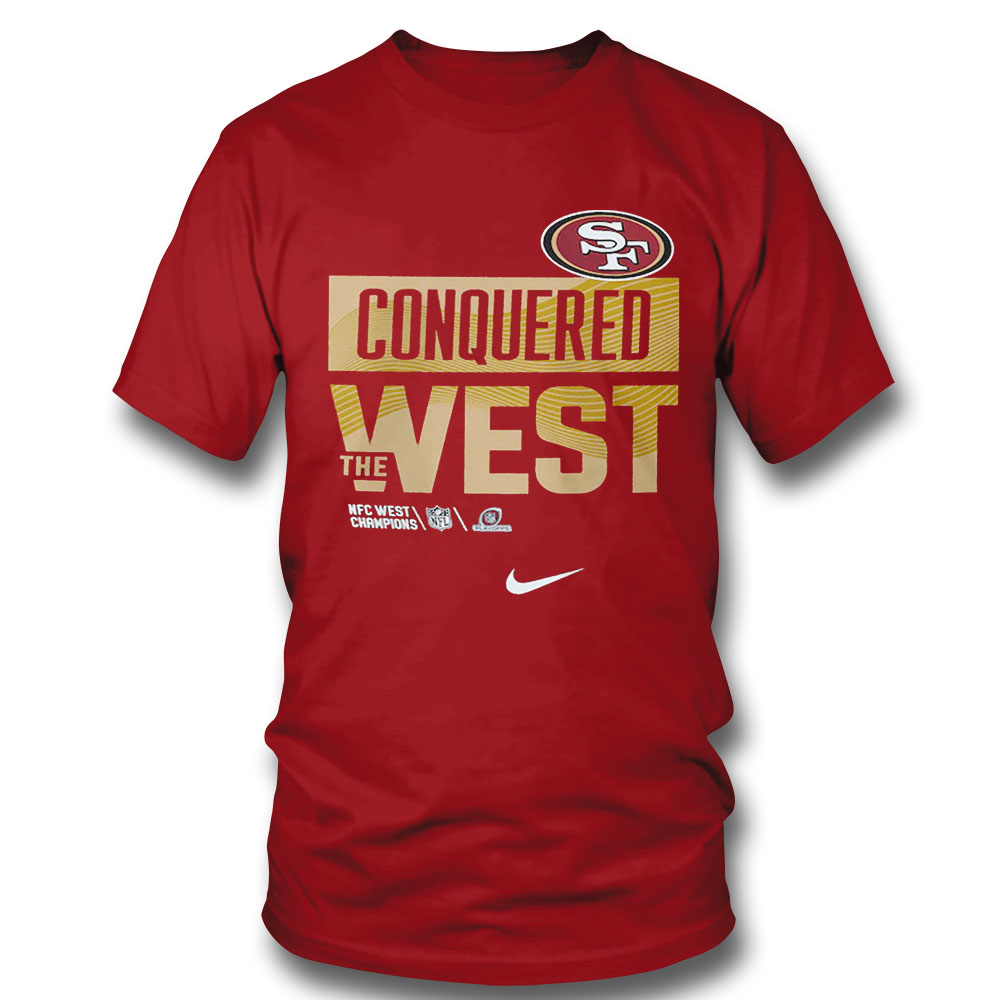 Conquered West San Francisco 49ers 2022 Nfc West Division Champions Shirt Hoodie