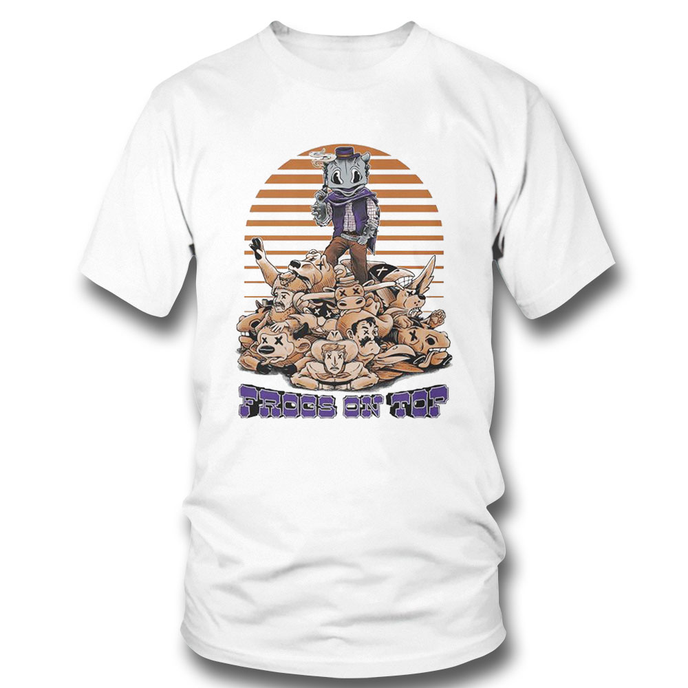 Frogs On Top Kansas State Wildcats Beat Tcu Football Shirt Hoodie