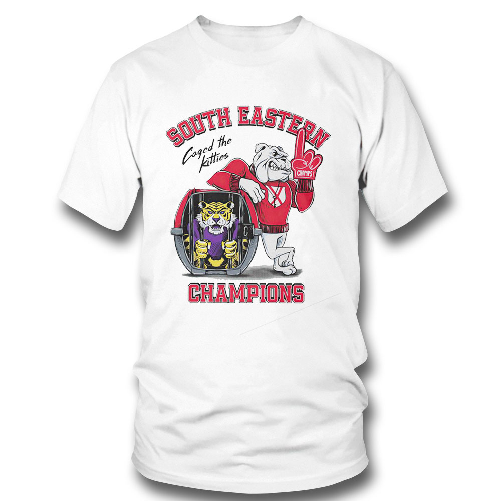 Georgia Bulldogs South Eastern Champions 2022 Sec Champs Shirt Hoodie