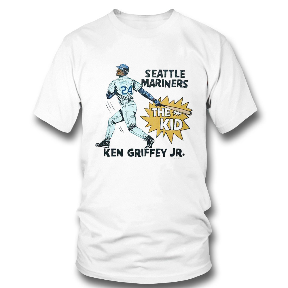 Homage Ken Griffey Jr Mariners Home Run Youth Shirt Hoodie