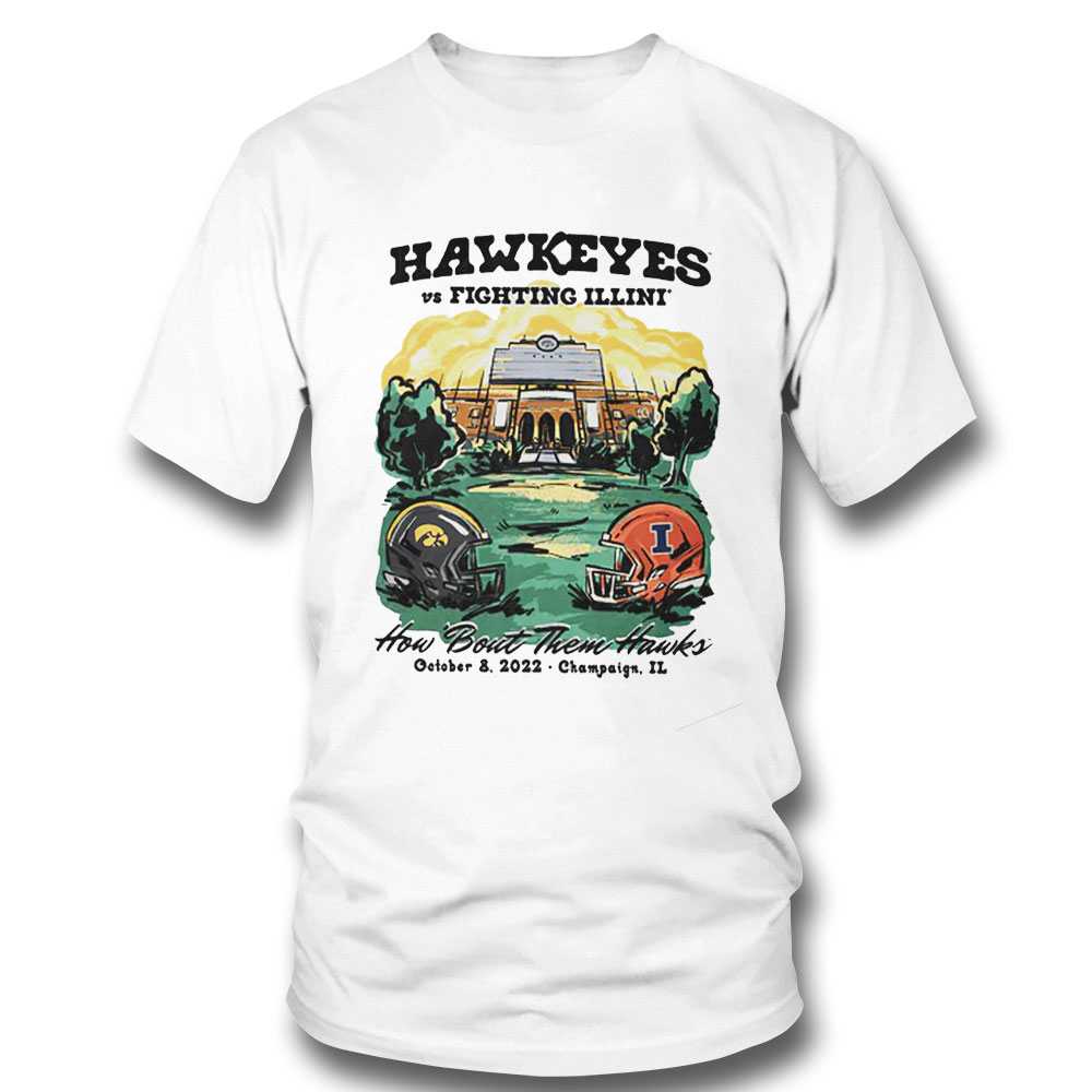 Iowa Hawkeyes Vs Illinois Fighting Illini Game Day 2022 Shirt Hoodie