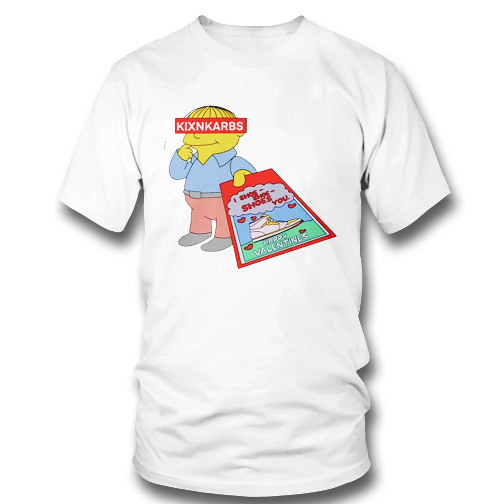 Kixnkarbs I Shoes You Happy Valentines Shirt Hoodie