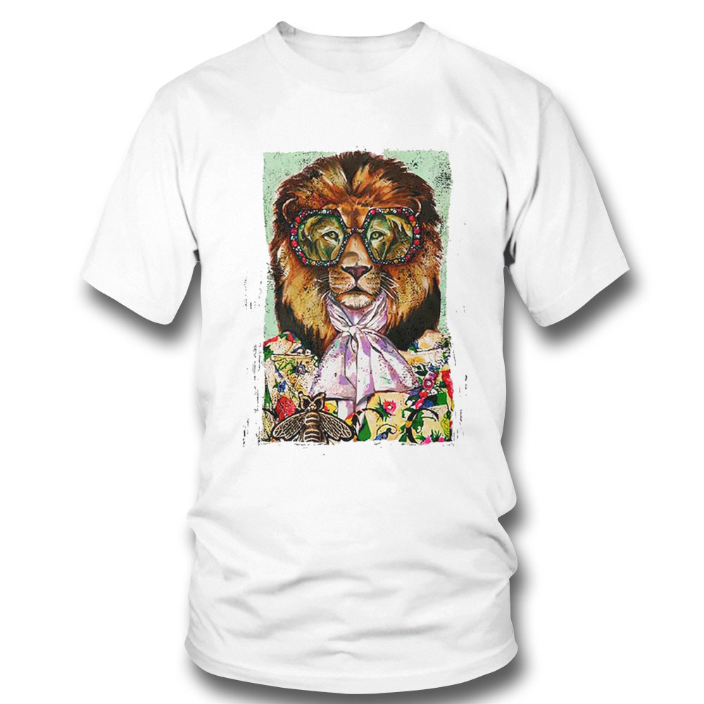 Luxe Lion Shirt Hoodie