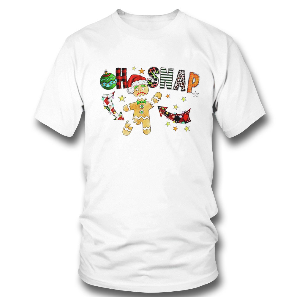 Oh Snap Cookie Man Christmas Shirt Hoodie