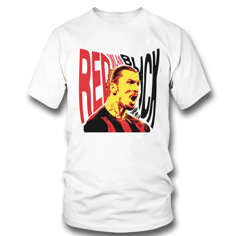 Red And Black Zlatan Ibrahimovic Shirt Hoodie