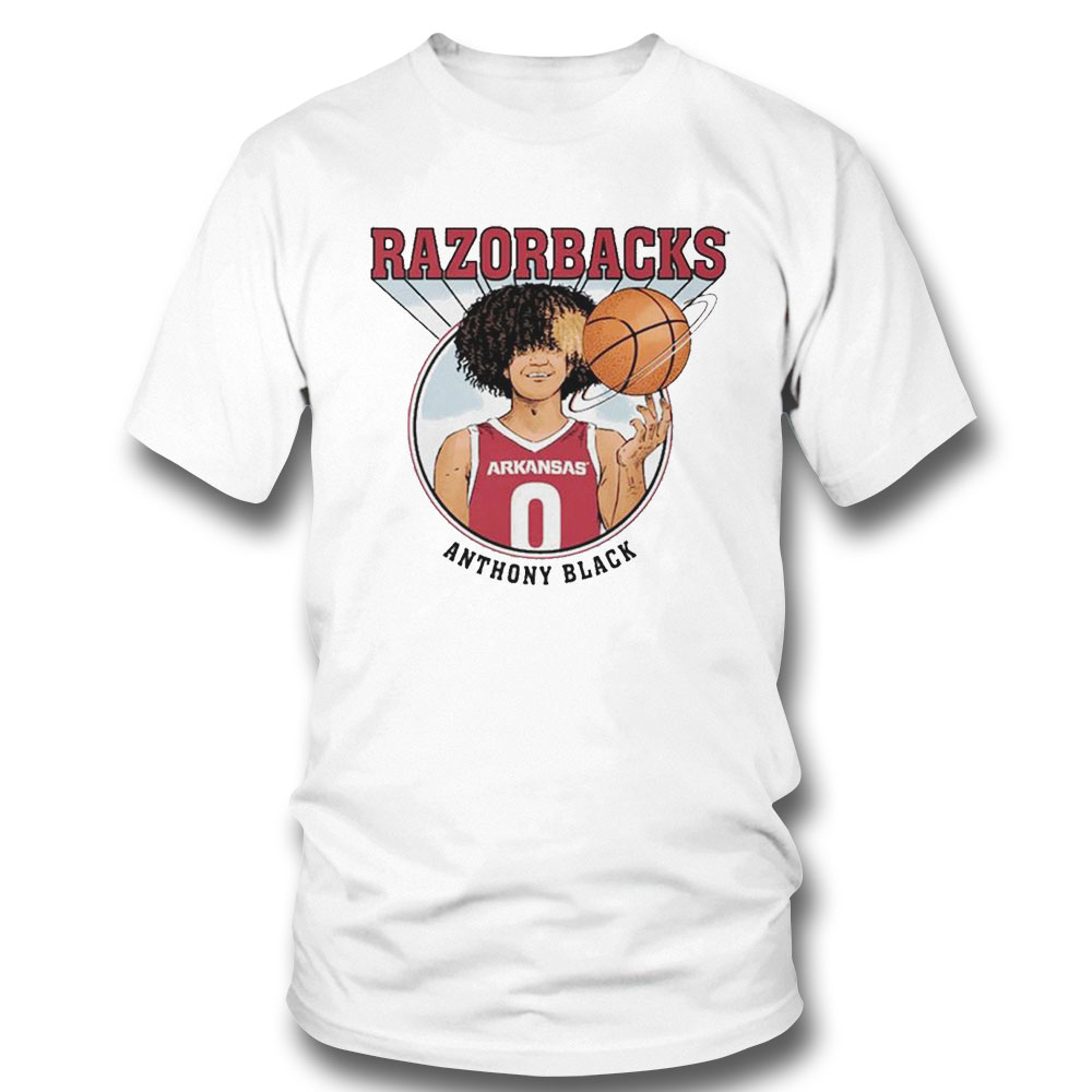 The Razorback Anthony Black Spin Shirt Hoodie