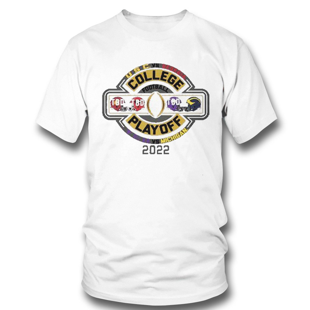 University Of Michigan Football 2022 College Football Playoff Four Team Shirt Hoodie