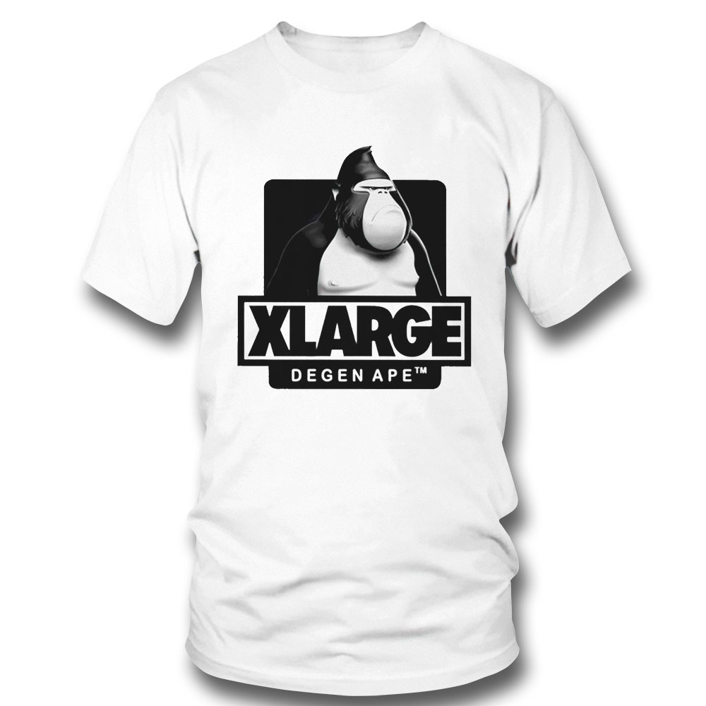 Xlarge Degen Ape Shirt Hoodie