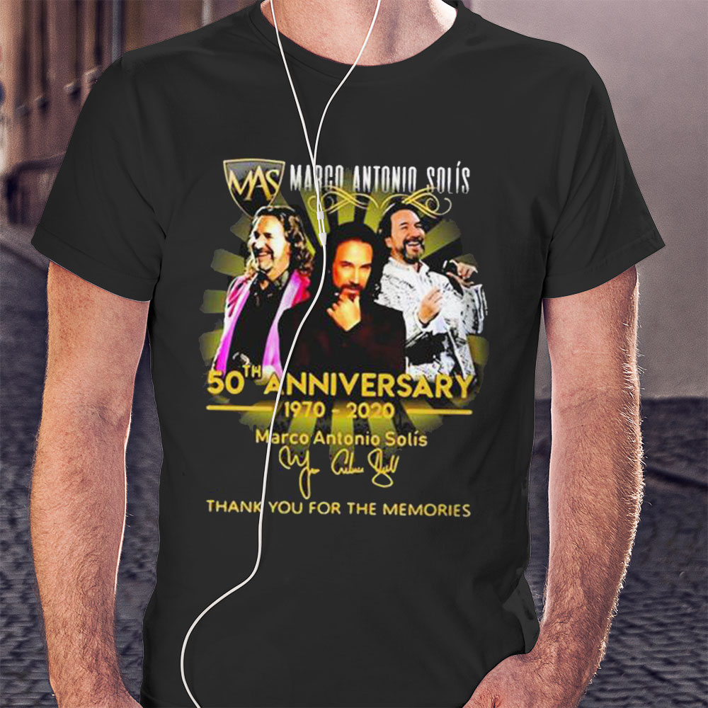 Marco Antonio Solis 50th Anniversary Shirt Hoodie