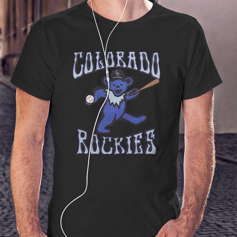 Mlb X Grateful Dead X Rockies Shirt Hoodie