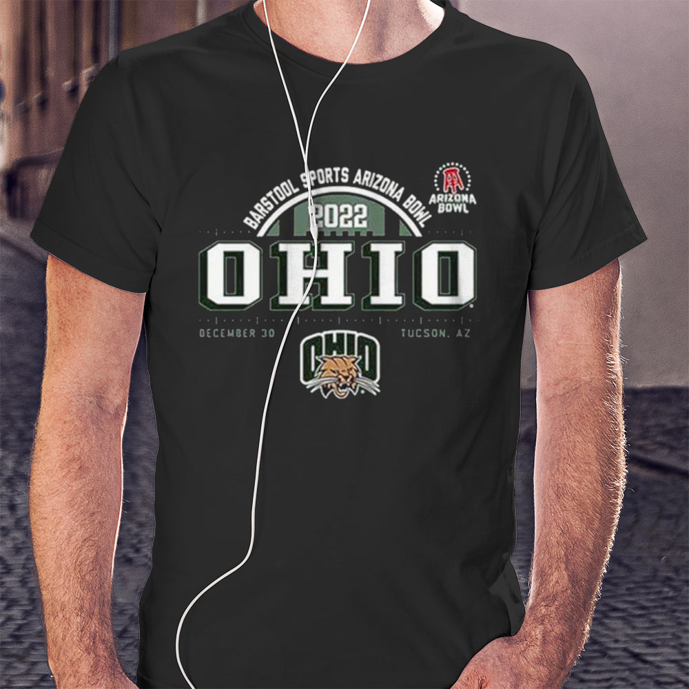 Ohio Bobcats Barstool Sports 2022 Arizona Bowl Bound Shirt Hoodie