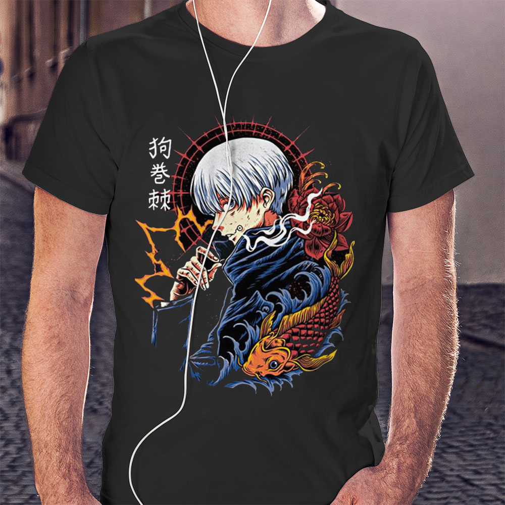 Old Japanese Pattern Jujutsu Kaisen Jjk Anime Toge Inumaki Artwork Shirt Hoodie