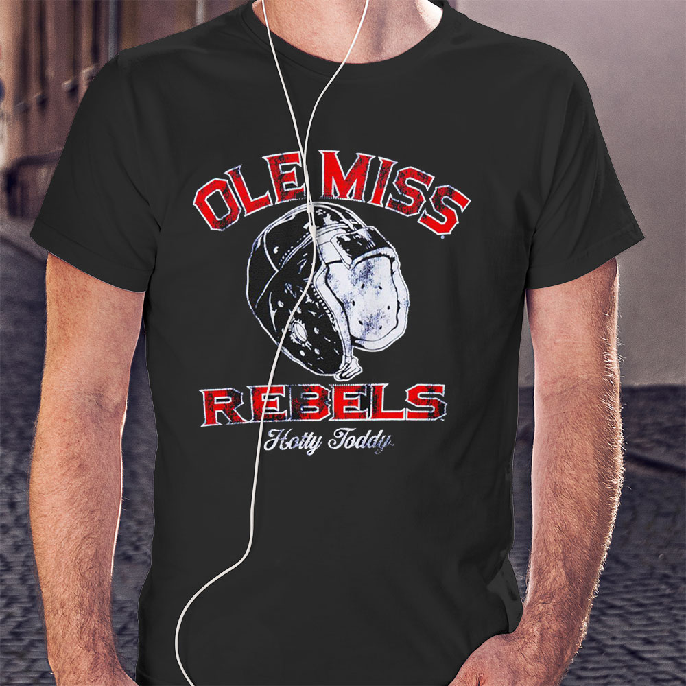 Ole Miss Rebels Helmet Hotty Today Shirt Hoodie