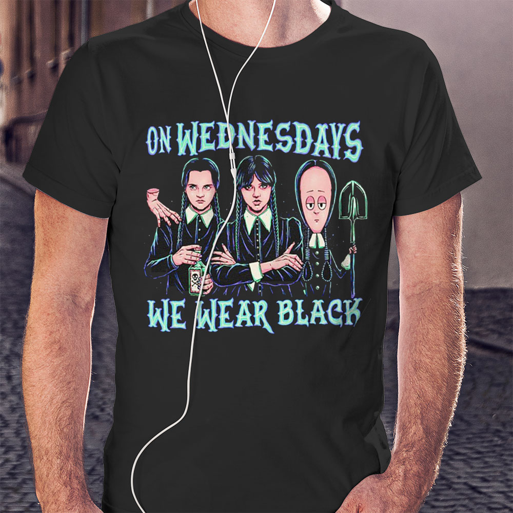 On Wednesdays We Wears Black Shirt