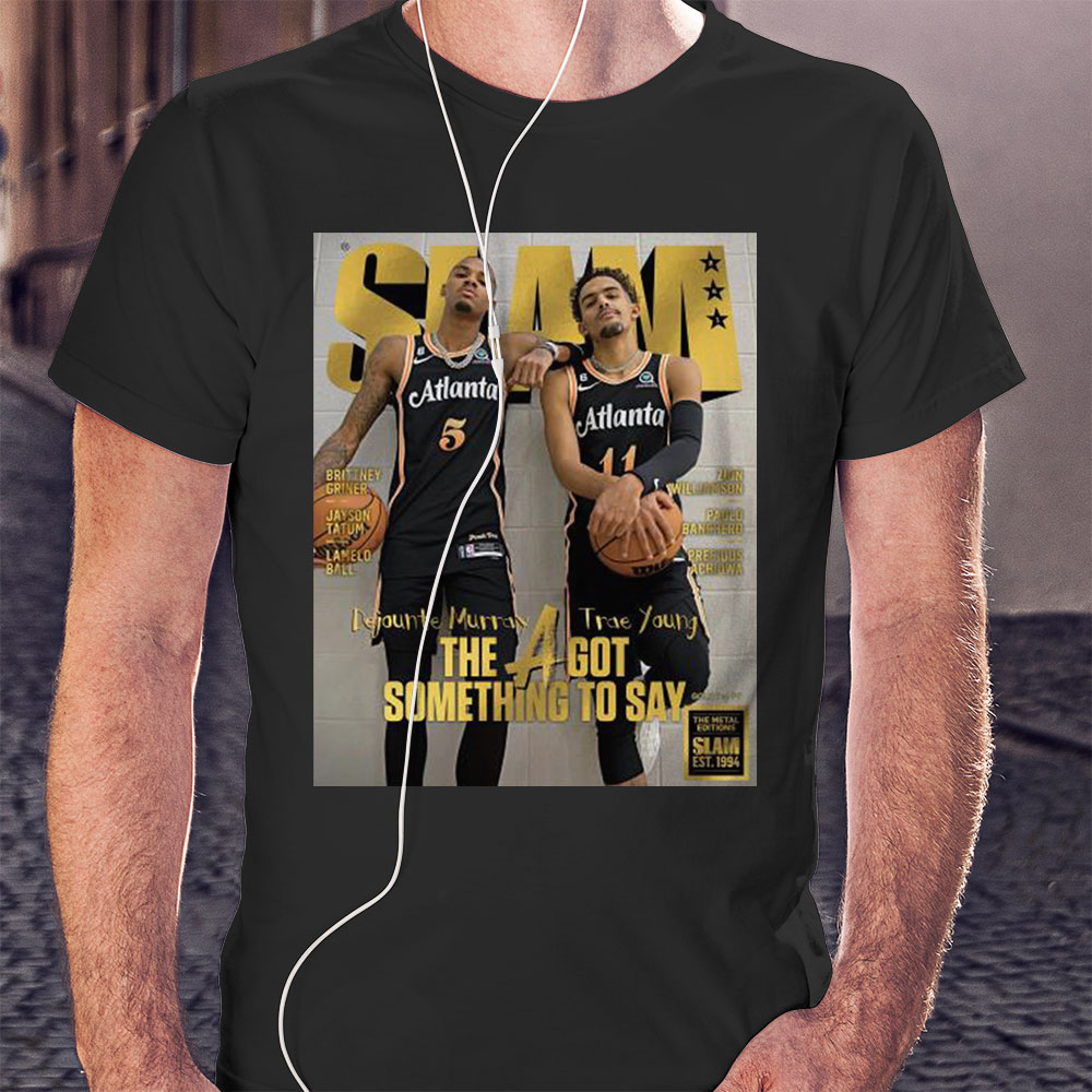 Slam Trae Young And Dejounte Murray Shirt Sweatshirt