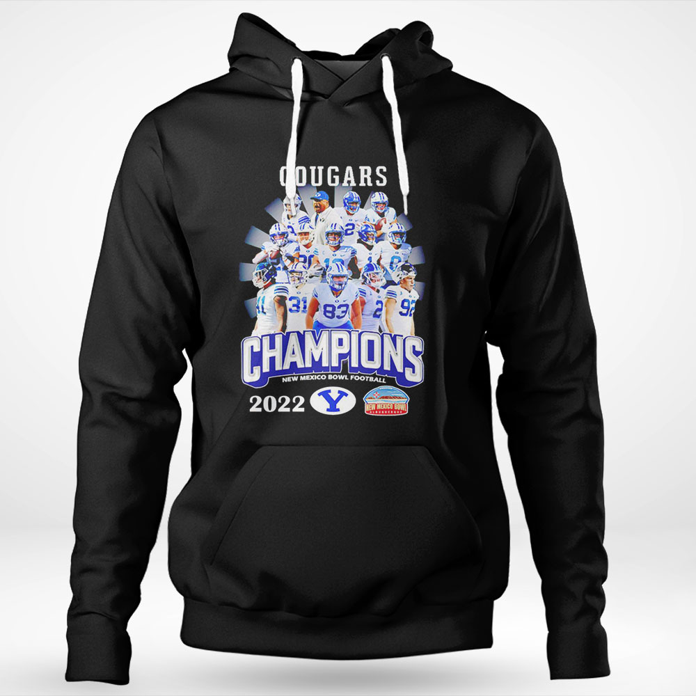 Byu Cougars Champions New Mexico Bowl Football 2022 Shirt Hoodie