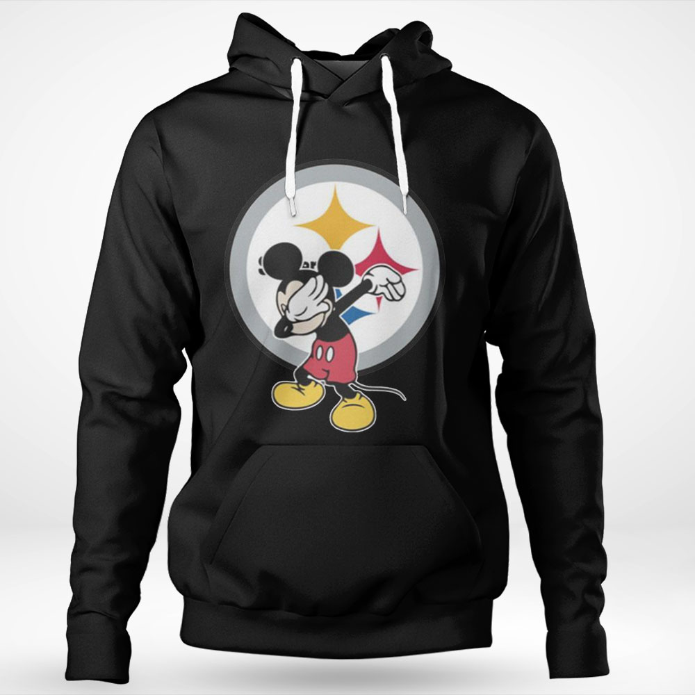Dabbing Mickey Disney Pittsburgh Steelers Nfl Football Shirt