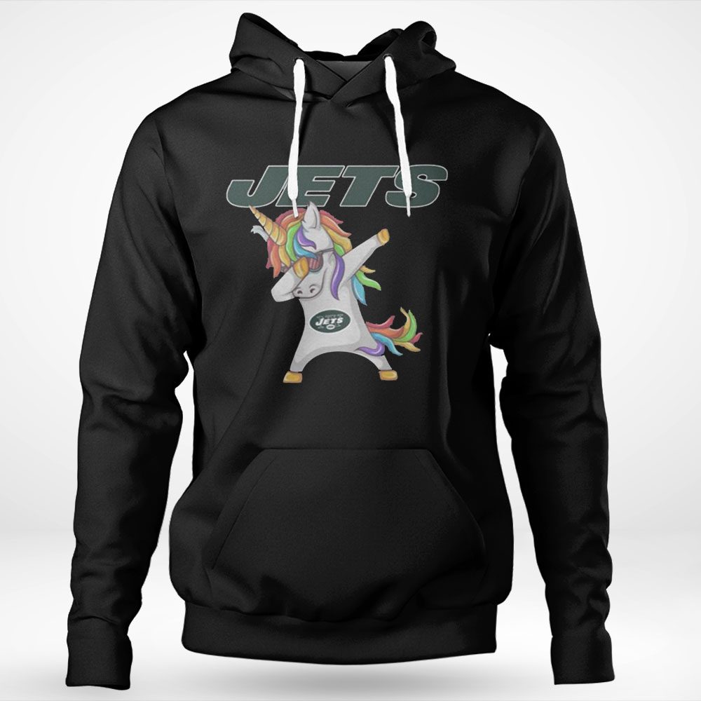 Funny Unicorn Dabbing New York Jets Nfl Football Shirt