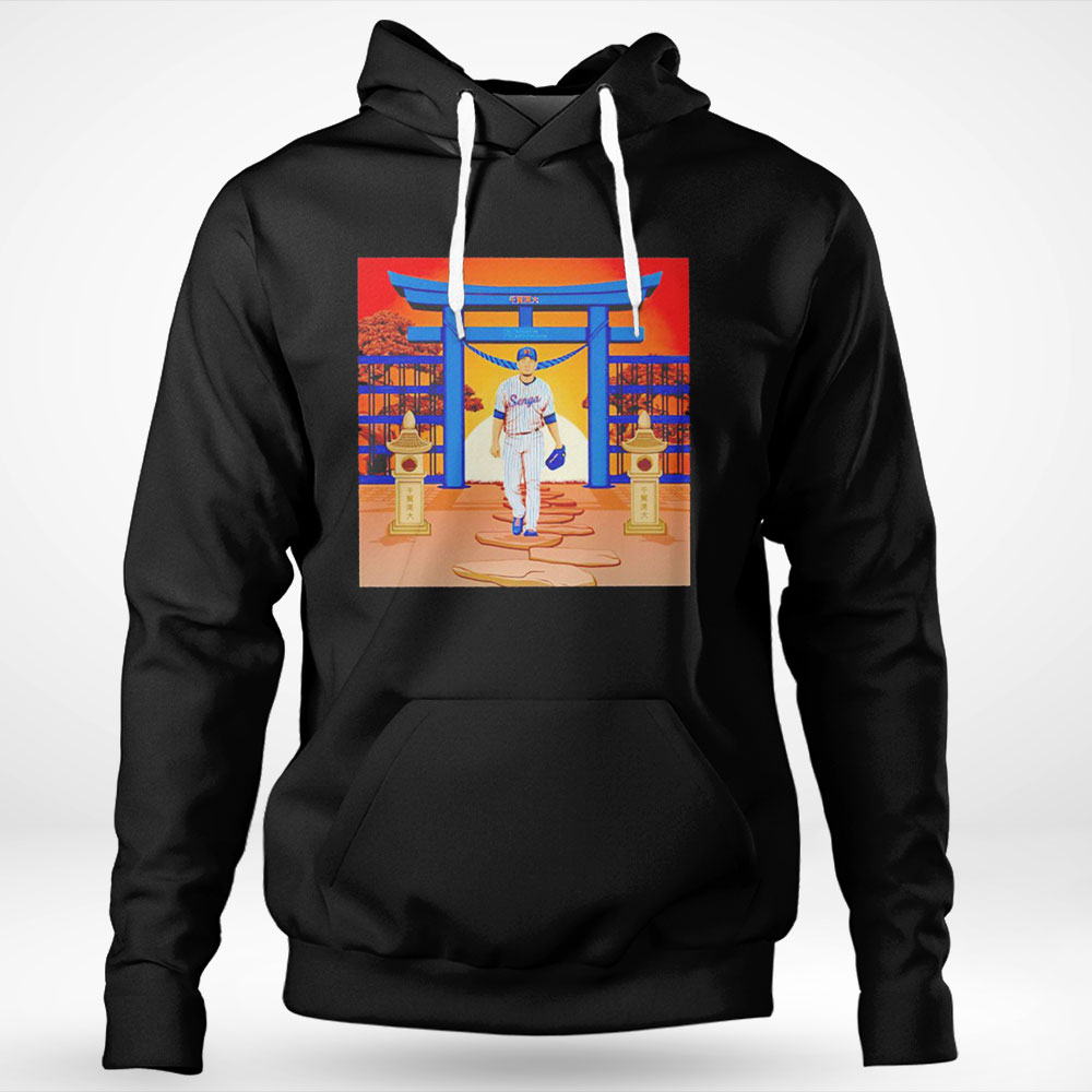 Geny Mets Report Senga Time In The Big Shirt Hoodie