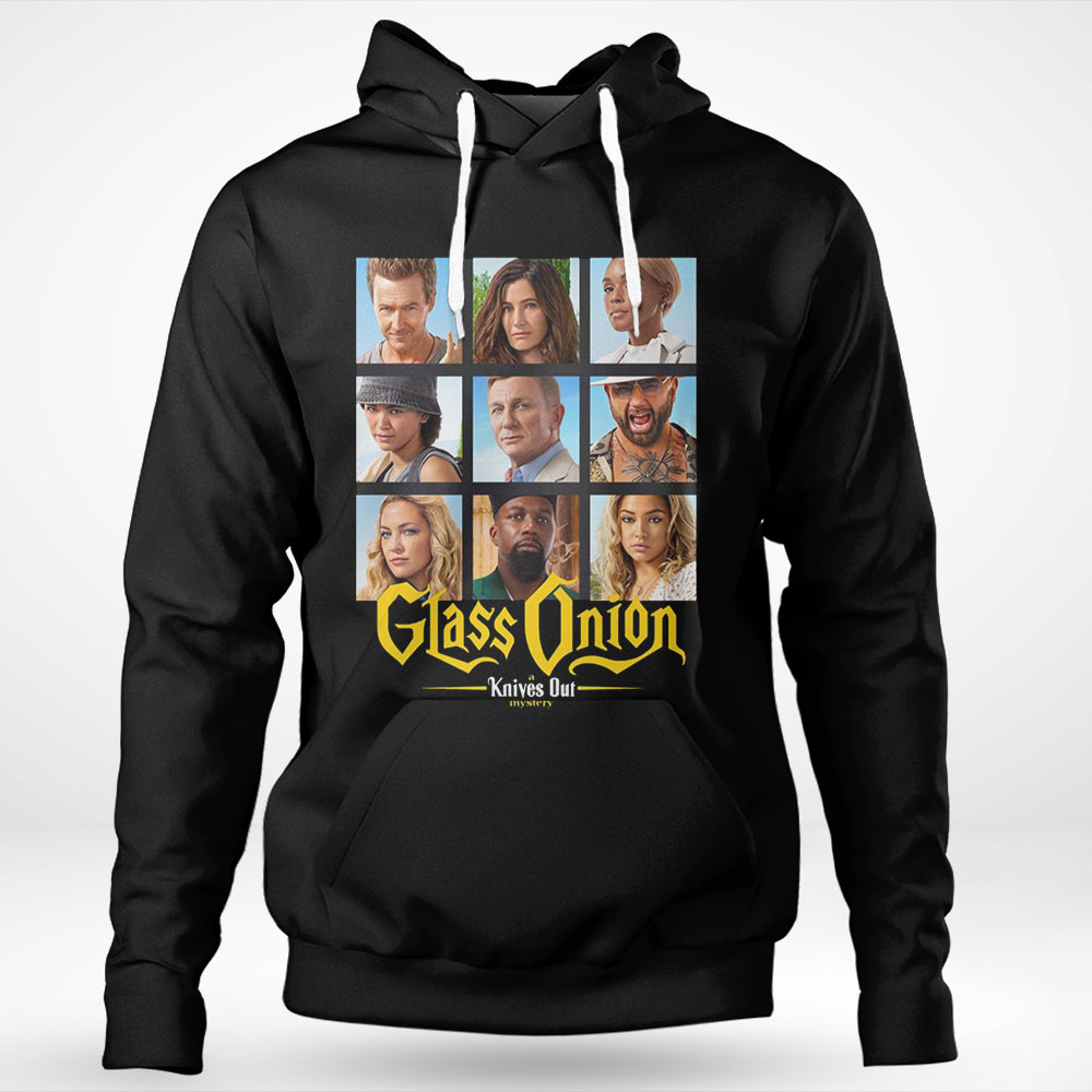 Knives Out Glass Onion Characters Shirt