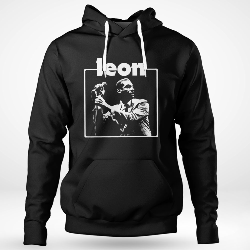 Leon The White Stencil Shirt Hoodie