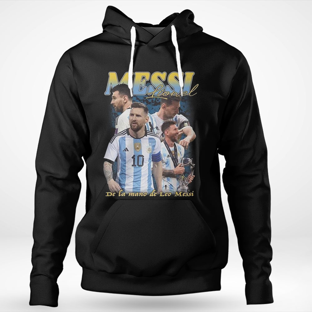 Lionel Messi World Cup 2022 Champion Argentina Shirt Hoodie
