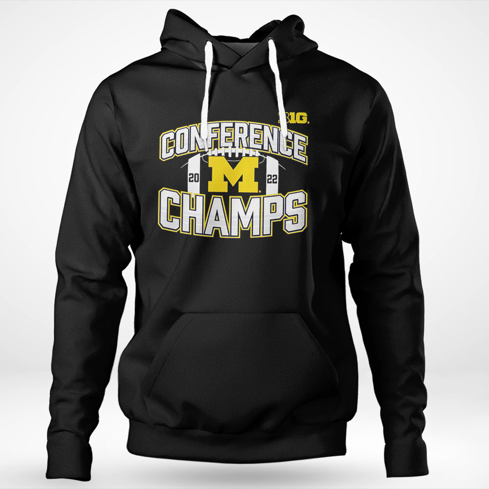 Michigan Wolverines 2022 Big 10 Football Conference Champs Shirt