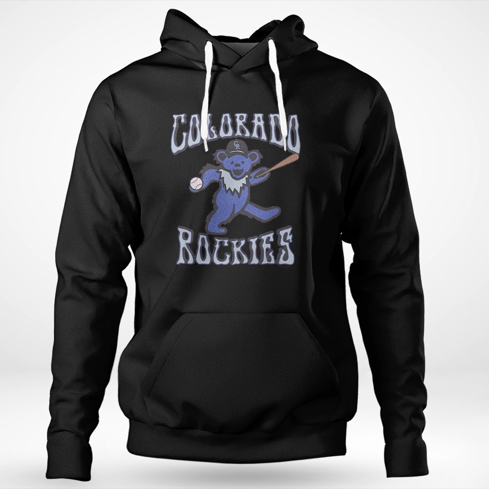 Mlb X Grateful Dead X Rockies Shirt Hoodie