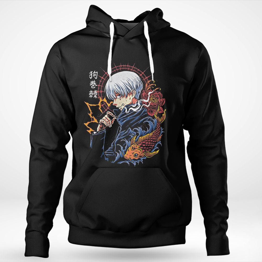 Old Japanese Pattern Jujutsu Kaisen Jjk Anime Toge Inumaki Artwork Shirt Hoodie