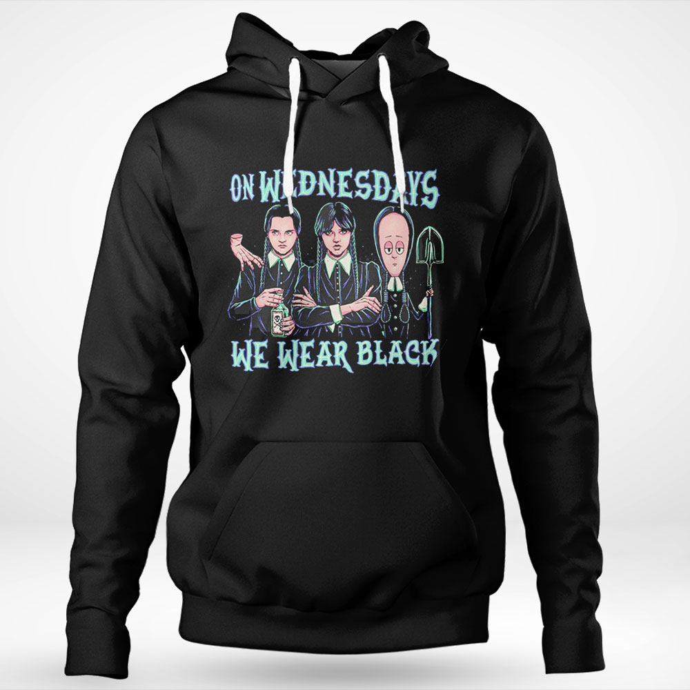 On Wednesdays We Wears Black Shirt